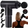 MASÁŽNA PIŠTOĽ SILNÁ MASÁŽNY PRÍSTROJ NA TELO MASSAGE GUN PRO S AKUMULÁTOROM