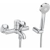 Roca Carelia vaňová/sprchová batéria nástenná chrómová A5A018AC0K