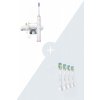 Výhodné balenie sonickej kefky Philips Sonicare DiamondClean Smart White HX9917/88 + náhradné hlavice Philips Sonicare Optimal White HX6064/10, 4 ks s 30% zľavou