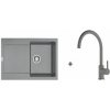 Franke SET G276 - MRG 611 ŠEDÝ KÁMEN + FC 6018 LINA BEZ SPRCHY FRAGRANIT ŠEDÝ KÁMEN