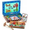 Djeco Zatĺkačka a skladačka Dopravné prostriedky