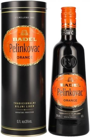 Badel Pelinkovac Orange Liqueur 25% 0,7 l (tuba)