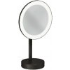 Kludi Vela R Kozmetické zrkadlo s LED osvetlením brúsený Gunmetal 58995N2F