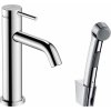 Hansgrohe Tecturis S umývadlová batéria s bidetovou spŕškou stojanková chrómová 73211000