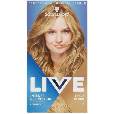Schwarzkopf Live farba na vlasy Pravý Blond 8.0 od 5,8 € - Heureka.sk