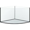 Diversa Akvárium Rohové Trio 72x72x50cm