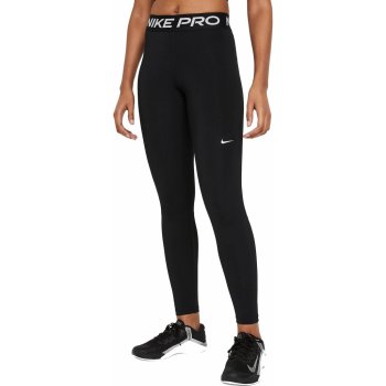 Nike pro mid-rise leggings čierné