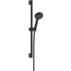 Hansgrohe Activera Select S - Sprchová súprava 95 2jet s tyčou 650 mm, EcoSmart, čierna matná 28044670