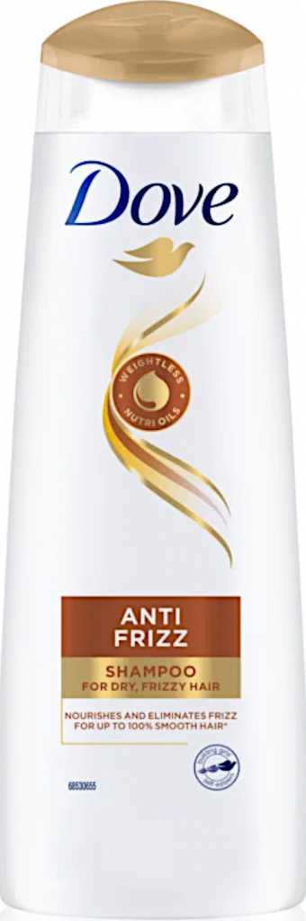 Dove Šampón pre suché a krepaté vlasy Anti-Frizz Shampoo 250 ml