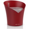 Kvetináč Lechuza Orchidea All inclusive set scarlet red matt 18x18x20 cm