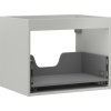MEXEN - Box-A skrinka pre umývadlo 60, 1 šuplík, sivý mat 91AX0-0600-470-1-62