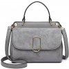 Originálna šedá menšia dámska kabelka Miss Lulu