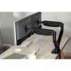 Držiak monitora Brateck LDT60-C024 dve ramená vedľa seba mechanická pružina Heavy Duty