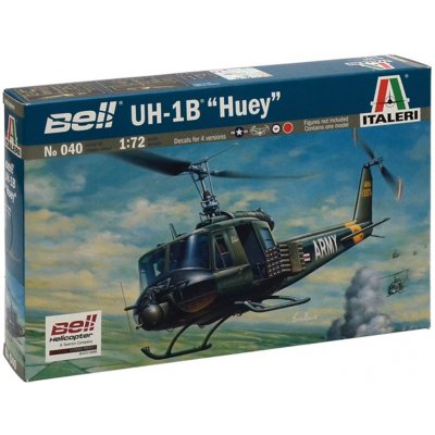 Italeri Model Kit vrtulník 0040 UH 1B HUEY CF 33 0040 1:72