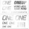 OneUp Components OneUp Decal Kit polep na riadítka - Silver
