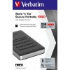 Verbatim Store 'n' Go Secure 256GB, USB 3.1, 53402