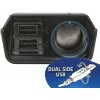 Compass Adaptér pevný 12V + 2x USB 2400mA SELECT