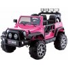 mamido Detské elektrické autíčko Jeep HP012 ružové