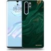 Picasee silikónový prehľadný obal pre Huawei P30 Pro - Green