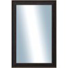 DANTIK - Zrkadlo v rámu, rozmer s rámom 40x60 cm z lišty ANDRÉ veľká čierna (3154)