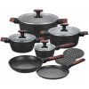 KLAUSBERG Súprava hrncov s mramorovým nepriľnavým povrchom, 12-dielna 7831