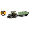 Traktor s vlečkou RC na dálkové ovládání 40 cm