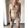Sim Fashion Športové tielko HELIA Farba: Krémová, Veľkosť: S