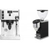 Rancilio Silvia PRO X + Rocket Espresso FAUSTINO 3.1, black