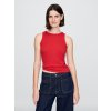 GAP Rebrovaný top Červená XL Červená Červená