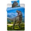 Faro obliečky Dinosauři Jurský svět T-Rex 001 bavlna 140x200 70x90