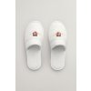 DOMÁCA OBUV GANT ARCHIVE SHIELD TERRY SLIPPERS WHITE