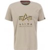Alpha Industries tričko pánske CAMO PP T vintage sand Veľkosť: L, Farba: hnedá, piesková