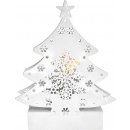 Solight LED kovový vianočný stromček 2x AA