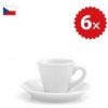 6 × Šálka na espresso a ristretto - český porcelán 35 ml - Okamžitá expedícia