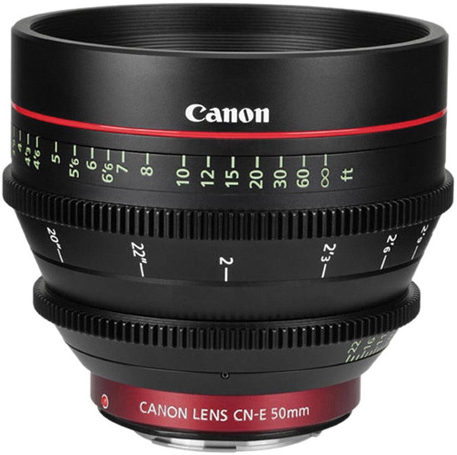Canon CN-E 50mm f/1.3L F