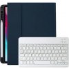 AppleKing puzdro s bielou klávesnicou a priestorom na Apple Pencil pre iPad Pro 11