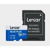 Lexar 128GB Lexar® Blue Plus microSDHC UHS-I with SD adapter, up to 170MB/s read C10 A1 V10 U1 LMSBLPL128G-BNANG