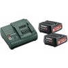 METABO aku základní sada 2 x aku baterie 12V / 2,0Ah Li-Ion a nabíječka SC30