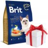BRIT Premium By Nature Adult Cat Salmon 8kg + Prekvapenie pre mačku ZADARMO!