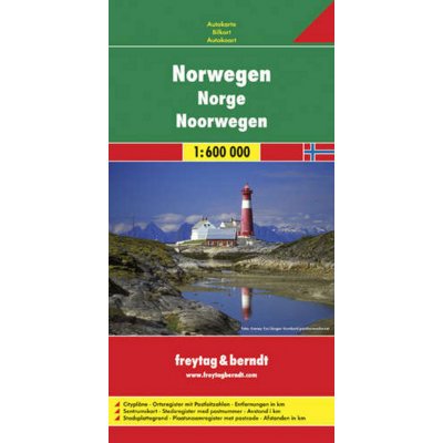 freytag & berndt - Automapa Norsko 1:600 000