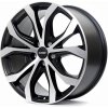 ALUTEC W10 hliníkové disky 8x18 5x108 ET45 racing-schwarz frontpoliert