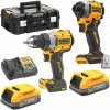 DeWALT DCK2051E2T - AKU súprava, 18V, 2×AKU 1,7Ah, PowerStack™, TSTAK™ II