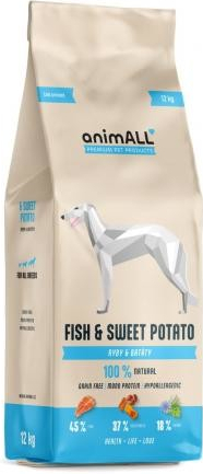 animALL Fish & Sweet Potato 12 kg
