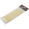 Extol premium Pásky sťahovacie biele 3.6x200mm 100ks priemer 50mm