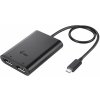 i-tec USB-C Dual 4K/60Hz (single 8K/30Hz) DP Video adaptér, C31DUAL4K60DP