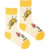 Detské ponožky Fusakle Včielka Maja Muchotrávka Veľkosť: 23 - 26, Farba: Žltá
