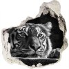 Nálepka fototapeta na stenu Tiger 75x75 cm