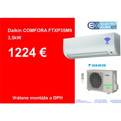 Daikin Comfora FTXP35M9 + RXP35M