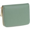 NovaKabelka.sk Nina Khaki dámska kožená peňaženka zelená