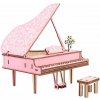 Woodcraft Drevené 3D puzzle Piano